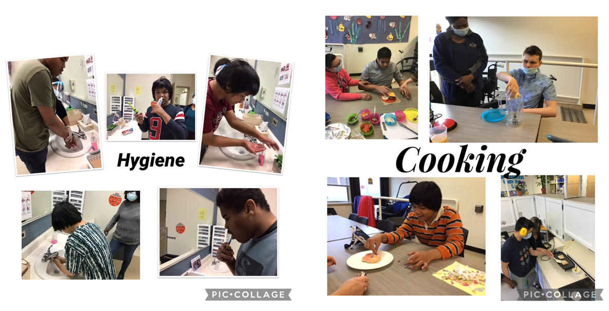 Collage of students in Generations