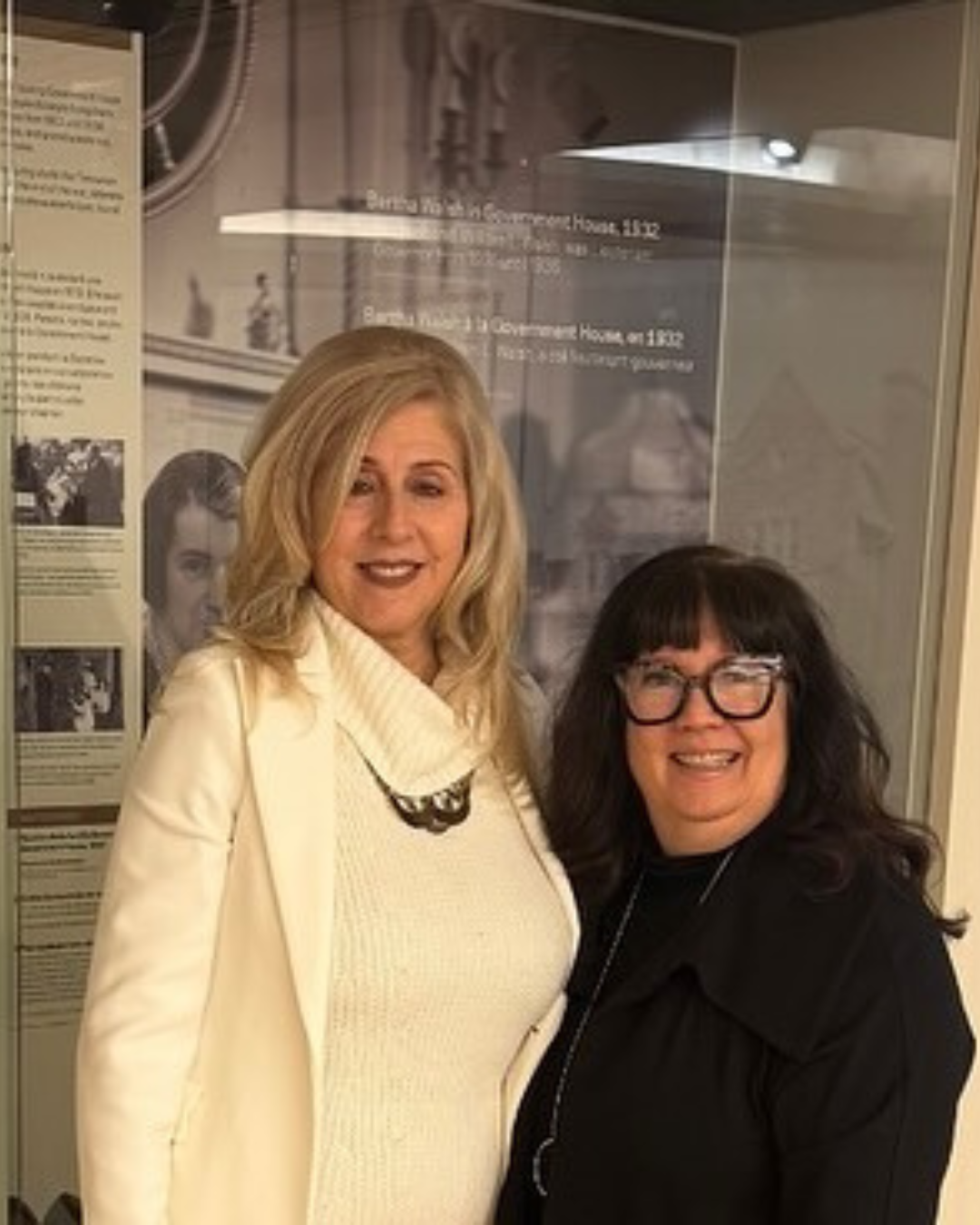 Trustee Palazzo and Trustee Turchansky posing for a photo at the King Charles III’s Coronation ceremony