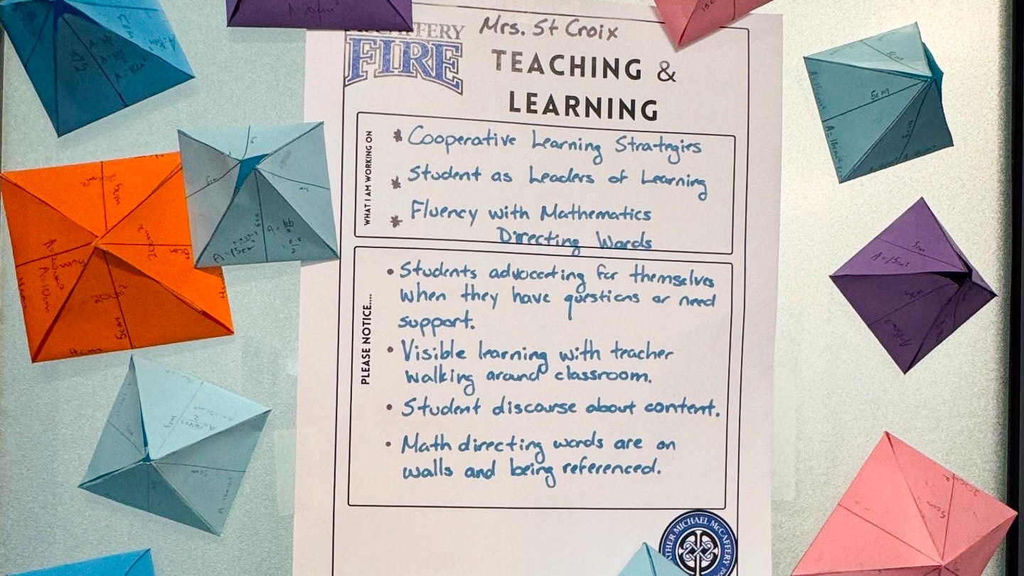 Teaching and Learning poster