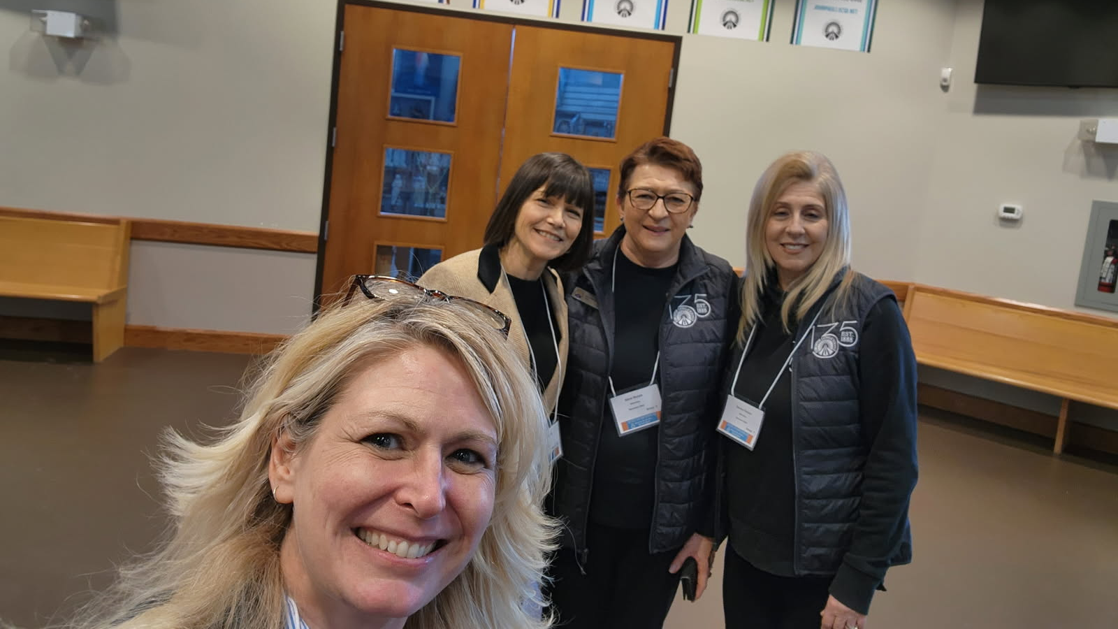 Trustees and Chief Superintendent selfie