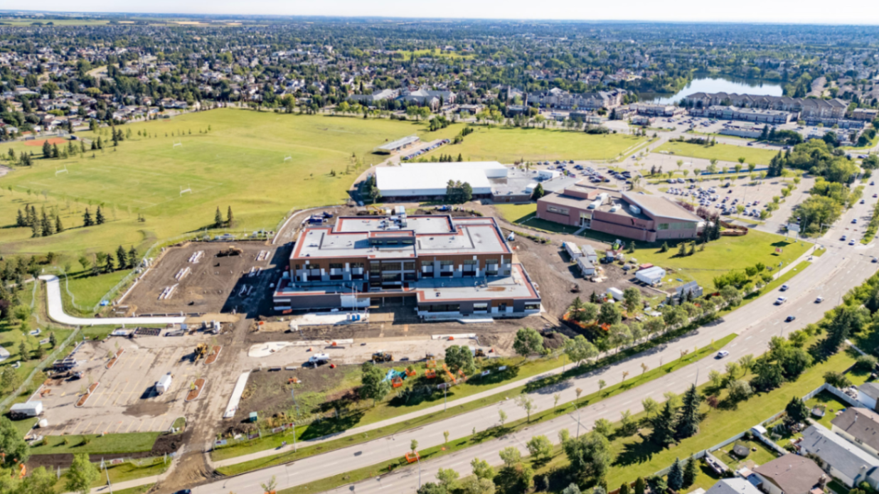 An Aerial View of Blessed Carlos Acutis School