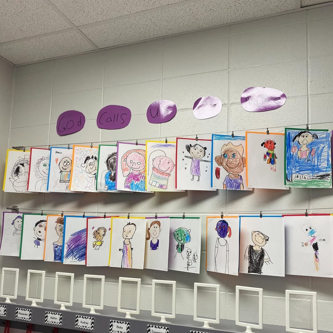 Student Art showing God Calls us by Name