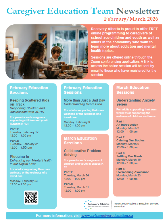 Feb Mar Caregiver Sessions